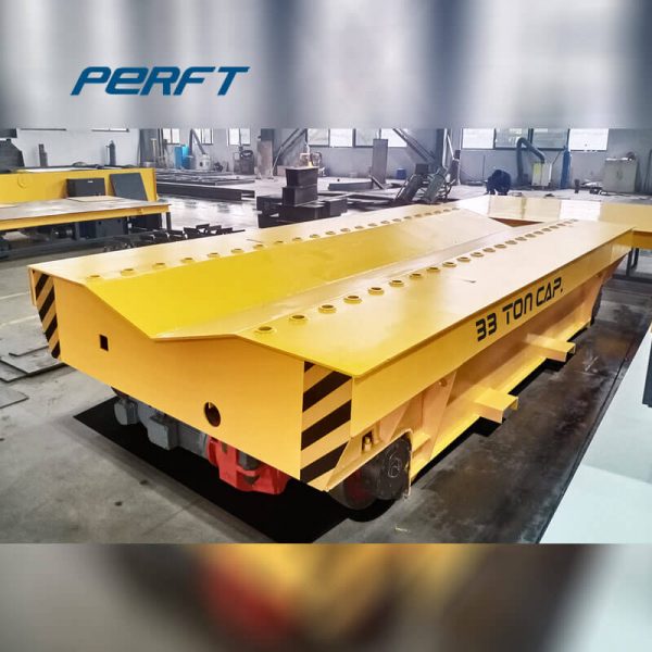 Custom Industrial Steel Structure Cable Drum Powered Transfer Wagon